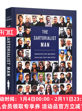 英文原版 Scott Schuman The Sartorialist Man 纽约时尚街拍博客 街头男装 斯科特·斯库曼 英文版