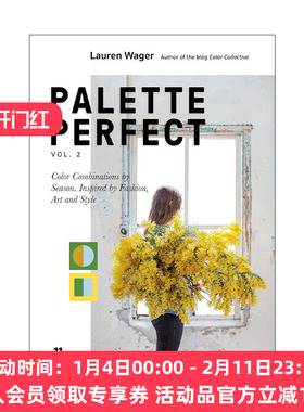 英文原版 Color Collective's Palette Perfect Vol. 2 彩色集合调色板第2卷 探索季节性色彩应用平面设计英文版进口英语原版书籍