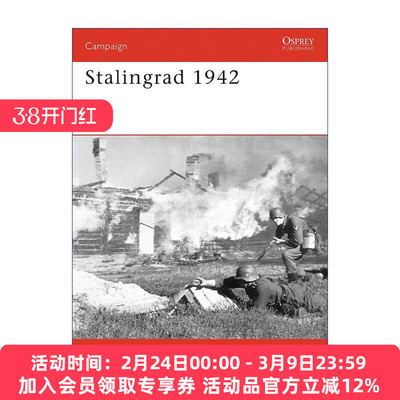 英文原版 Stalingrad 1942 苏德1942斯大林格勒战役 战争历史系列 英文版 进口英语原版书籍
