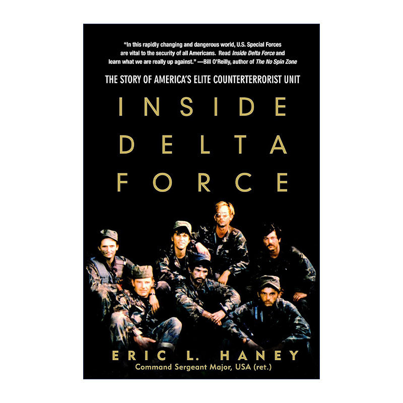 英文原版 Inside Delta Force 美国三角洲特种部队 美国精锐反恐部队的真实故事 Eric Haney 英文版 进口英语原版书籍
