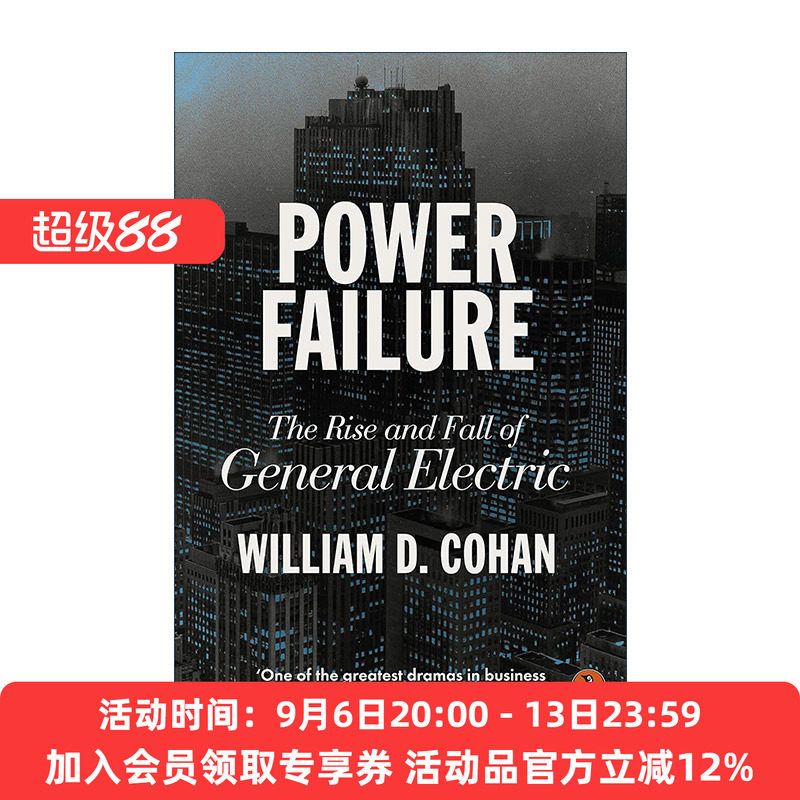 英文原版 Power Failure 通用电气的失败 美国标杆企业的兴衰 英文版 进口英语原版书籍