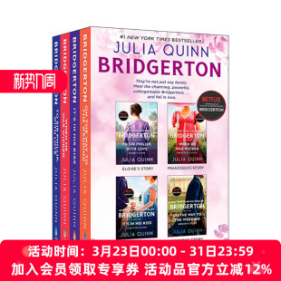 英文版 书籍 Set 布里奇顿 柏捷顿家族 Boxed 进口英语原版 英文原版 盒装 Bridgerton