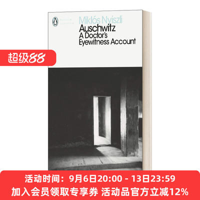英文原版 Auschwitz A Doctor's Eyewitness Account 来自纳粹地狱的报告 奥斯维辛犹太医生纪述 米克洛斯·尼斯利 进口英语原版
