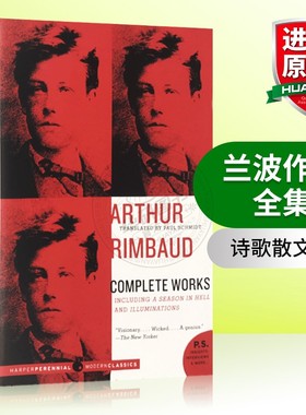 正版 兰波作品全集 英文原版诗歌散文集 Arthur Rimbaud Complete Works 19世纪法国著名诗人阿尔蒂尔兰波 英文版进口书籍