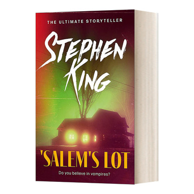 撒冷镇 英文原版小说 Salem s Lot  斯蒂芬 金 英文版 进口英语原版书籍