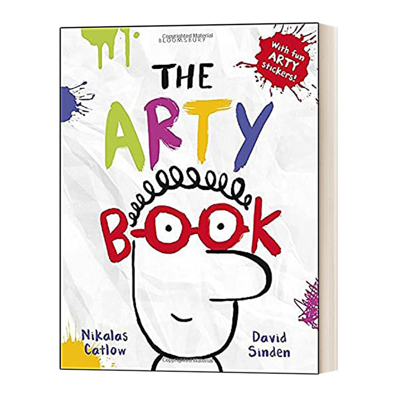 自创艺术力 英文原版 The Arty Book 英文版 进口英语原版书籍