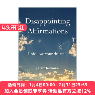 英文原版 Disappointing Affirmations 令人失望的肯定 精装 讽刺幽默 英文版 进口英语原版书籍
