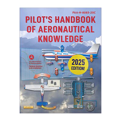 英文原版 Pilot's Handbook of Aeronautical Knowledge 飞行员航空知识手册 2023版 美国联邦航空管理局 英文版 进口英语原版书籍