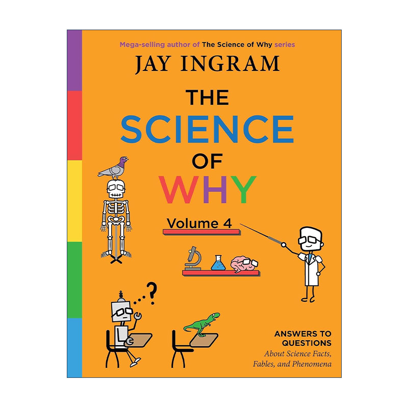 英文原版 The Science of Why越问越聪明4 让孩子思维升级的科普书 探究式儿童科普教育 精装 英文版 进口英语原版书籍