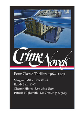 英文原版 1964-1969 犯罪小说选集 Crime Novels Four Classic Thrillers 1964-1969年间四部经典惊悚小说 精装 进口英语原版书籍