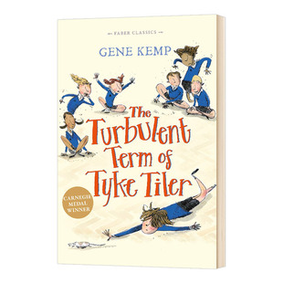 麻煩事 Gene Turbulent Kemp The 吉恩坎普 Tyke 英語書 泰克提勒 兒童故事 英文原版 Term Tiler 英文版 經典 卡內基兒童文學獎