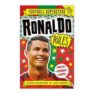 英文原版 Football Superstars Ronaldo Rules 足球明星特辑 C罗 罗纳尔多 儿童运动人物科普百科 英文版 进口英语原版书籍