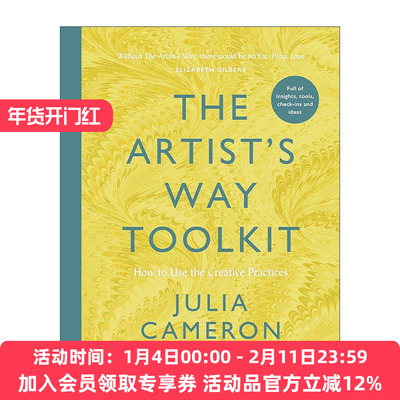 英文原版 The Artist's Way Toolkit 唤醒创作力指南 创意是一笔灵魂交易 朱莉娅?卡梅伦 英文版 进口英语原版书籍