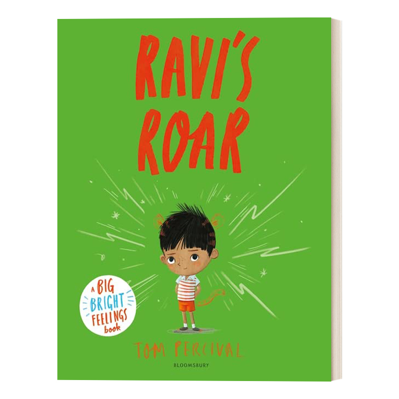 英文原版 Ravi's Roar 拉维的怒吼 英文版 进口英语原版书籍