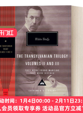 英文原版 They Were Found Wanting and They Were Divided 渴望与分裂 奥匈帝国命运三部曲2&3 Everyman精装收藏版 英文版 进口书