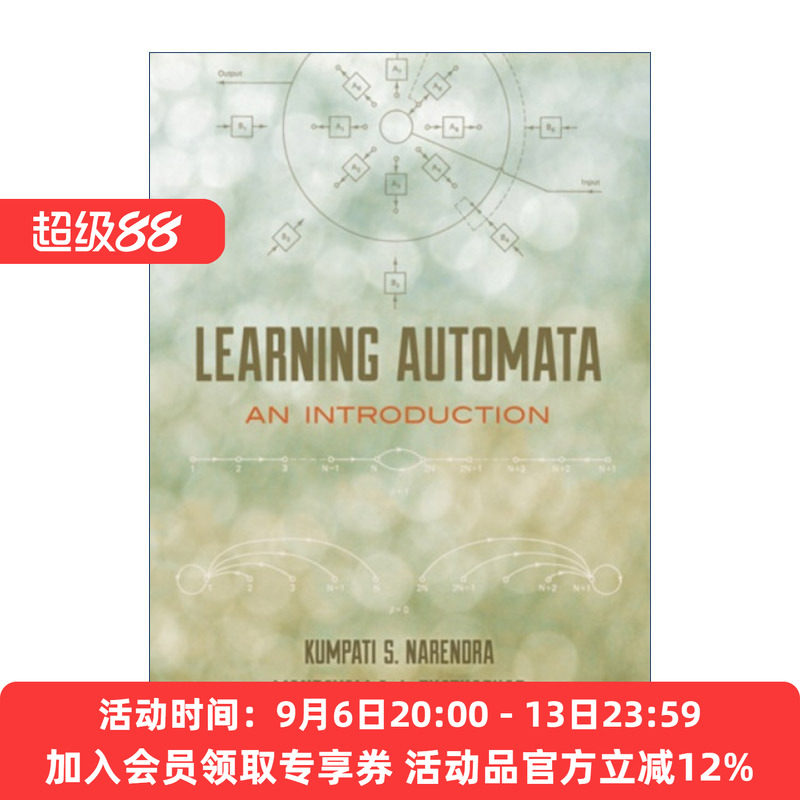 学习自动机导论 英文原版 Learning Automata An Introduction 工业工程 Kumpati S. Narendra 英文版 进口英语原版书籍