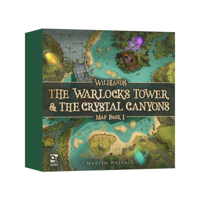 英文原版 Wildlands: Map Pack 1 荒野大陆 术士之塔与玻璃山谷 多人桌游卡牌游戏 英文版 进口英语原版书籍