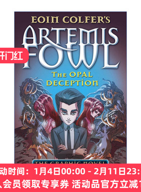 阿特米斯奇幻历险4 奥珀尔诡计 英文原版 Artemis Fowl The Opal Deception Graphic Novel 漫画版 英文版 进口英语原版书籍