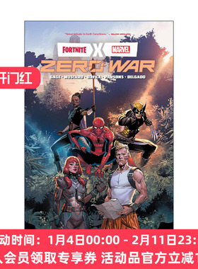 英文原版 Fortnite X Marvel Zero War 堡垒之夜X漫威 零点战争 漫画 精装收藏版 Christos Gage 英文版 进口英语原版书籍