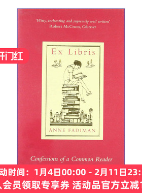 书趣  英文原版 Ex Libris 一个普通读者的自白 安妮·法迪曼读书随笔集 英文版 进口英语原版书籍