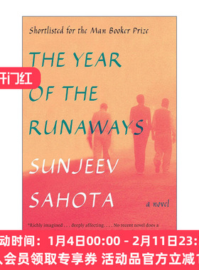 英文原版 The Year of the Runaways 逃亡之年 布克奖短名单 Sunjeev Sahota 英文版 进口英语原版书籍