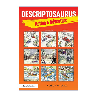 创造性写作之冒险故事  英文原版 Descriptosaurus Action & Adventure 英文版 进口英语原版书籍
