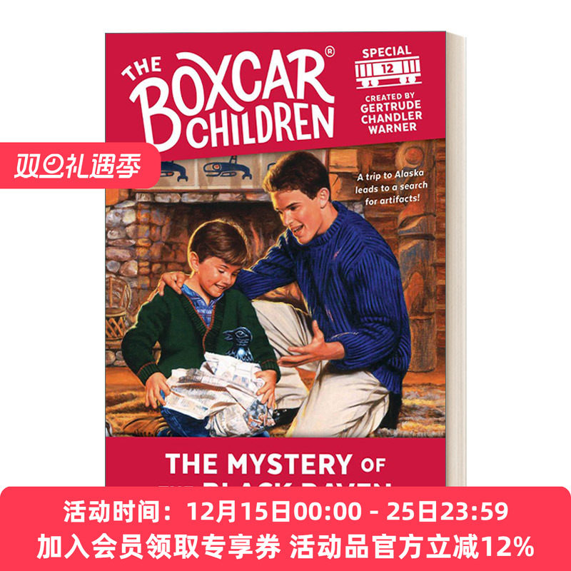 英文原版 The Boxcar Children Specials#12 The Mystery of the Black Raven 棚车少年特辑#12黑鸦之谜 英文版 进口英语原版书籍