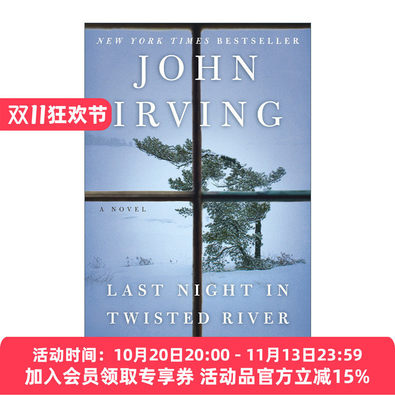 英文原版 Last Night in Twisted River 绞河镇的最后一夜 John Irving约翰·欧文 英文版 进口英语原版书籍