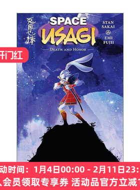 英文原版 Space Usagi Death and Honor 太空兔子武士 死亡与荣耀 黑马漫画 Stan Sakai 英文版 进口英语原版书籍