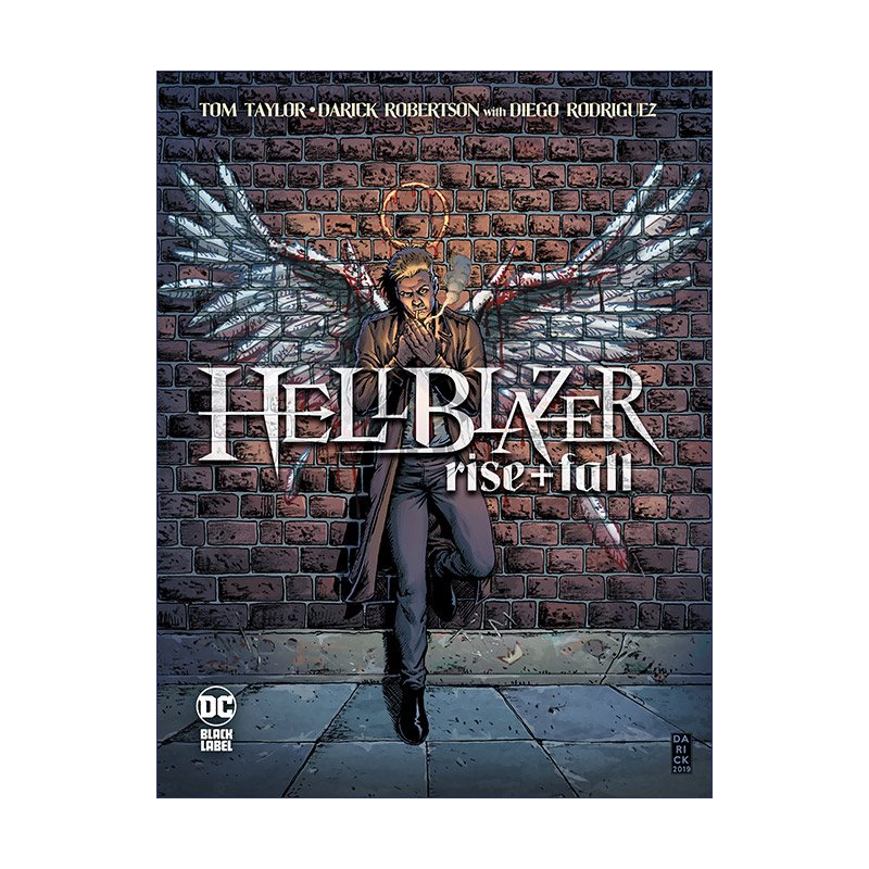 地狱神探  英文原版 Hellblazer Rise and Fall 浮沉 DC漫画 Tom Taylor 英文版 进口英语原版书籍