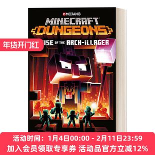 我的世界官方小说6 英文原版小说 Minecraft Dungeons Rise of the Arch-Illager 我的世界 地下城 英版 英文版 进口英语原版书籍