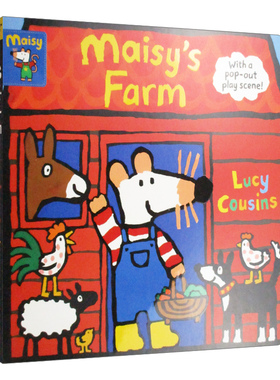 华研原版 英文原版 Maisy's Farm, With a pop-out play scene 小鼠波波 梅西的农场 英文版 进口英语原版书籍