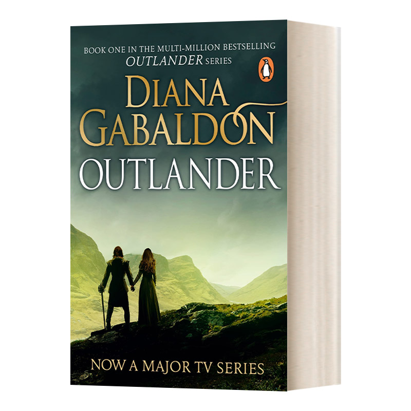 英文原版小说 Outlander 异乡人1 戴安娜·加瓦尔东 影视封面版 古战场传奇 英文版 进口英语原版书籍