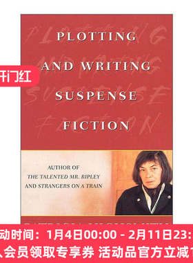 英文原版 Plotting and Writing Suspense Fiction 悬疑小说的构思与写作 帕特里西亚·海史密斯 英文版 进口英语原版书籍