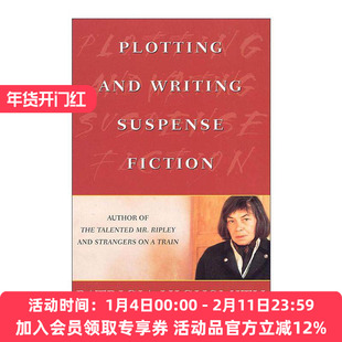 英文原版 Plotting and Writing Suspense Fiction 悬疑小说的构思与写作 帕特里西亚·海史密斯 英文版 进口英语原版书籍