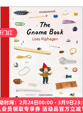 英文原版 The Gnome Book 侏儒之书 荷兰插画家Loes Riphagen 精装彩色幽默绘本 英文版 进口英语原版书籍