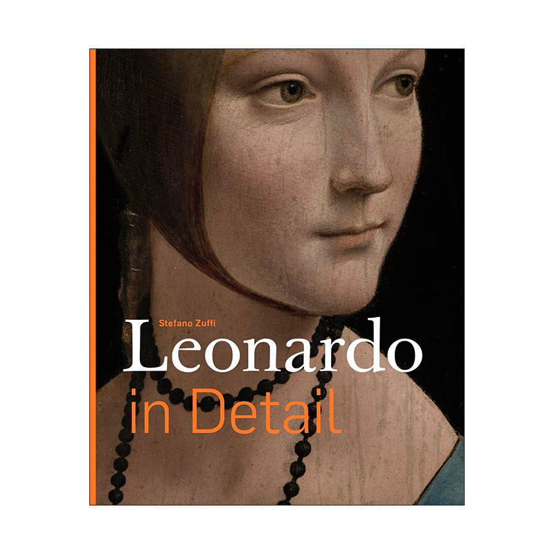 英文原版 Leonardo In Detail 达芬奇作品细节 精装 英文版 进口英语原版书籍
