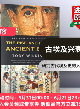 古埃及兴衰史 英文原版 The Rise and Fall of Ancient Egypt 英文版进口历史书籍正版 Toby Wilkinson