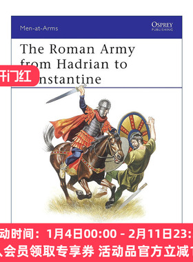 英文原版 The Roman Army from Hadrian to Constantine 哈德良到君士坦丁时期的罗马军队 历史上的军队系列 进口英语原版书籍