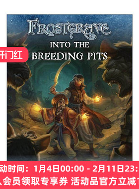 英文原版 Frostgrave Into the Breeding Pits 冰霜坟 深入妖兽穴 Osprey桌游指南 英文版 进口英语原版书籍