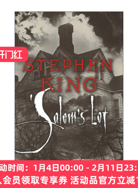 英文原版 Salem's Lot 撒冷镇 Stephen King 精装 英文版 进口英语原版书籍