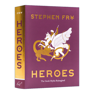 英雄 英文原版 Heroes 重构希腊神话 精装插图 斯蒂芬·弗雷 油炸叔 英文版 进口英语原版书籍