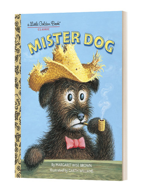 狗先生 英文原版 Mister Dog The Who Belonged to Himself 属于自己的狗 兰登书屋精装小金书 英文版 进口英语原版书籍