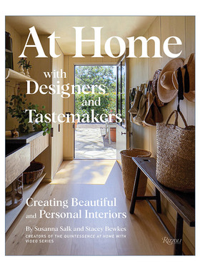 与设计师及时髦风尚者同处  英文原版 At Home with Designers and Tastemakers Rizzoli 室内设计精装艺术图册 英文版 进口书籍