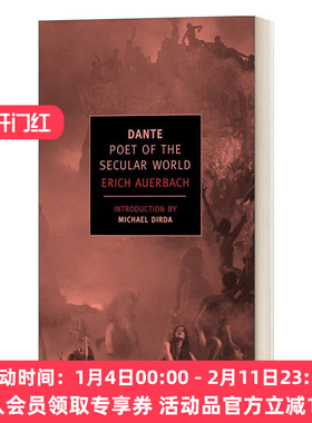 英文原版 Dante Poet of the Secular World 但丁 世俗世界的诗人 Erich Auerbach 英文版 进口英语原版书籍