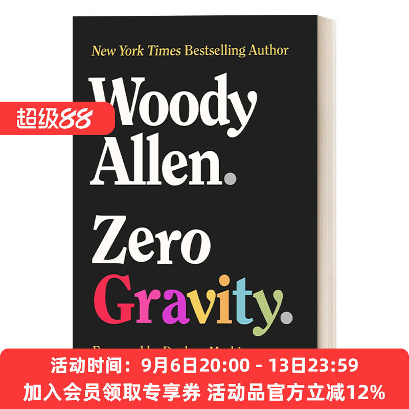 英文原版 Zero Gravity 零重力 伍迪·艾伦幽默故事集19篇 精装 英文版 进口英语原版书籍