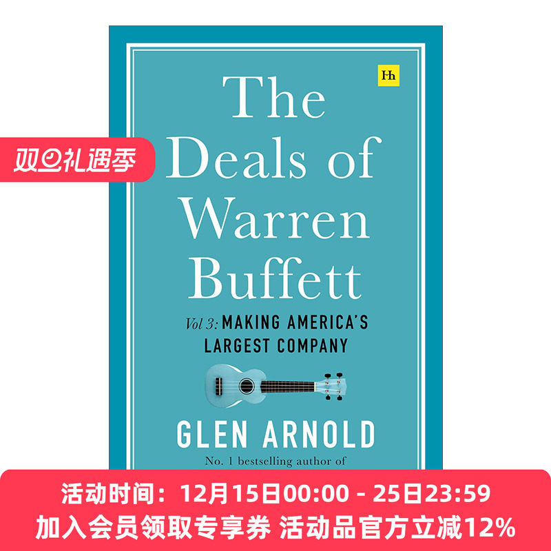 英文原版 The Deals of Warren Buffett Volume 3 Making America’s largest company 巴菲特投资案例集之三 英文版 进口英语书籍