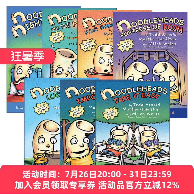 英文原版傻瓜面条头小子