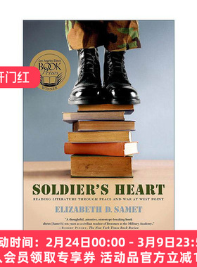 英文原版 Soldier's Heart 士兵的心 西方观点下的和平时期与战时文学阅读 洛杉矶时报书奖 英文版 进口英语原版书籍