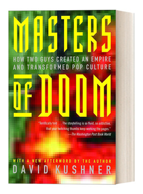 英文原版 Masters Of Doom DOOM启世录 游戏领域传记 豆瓣高分推荐 David Kushner 英文版 进口英语原版书籍